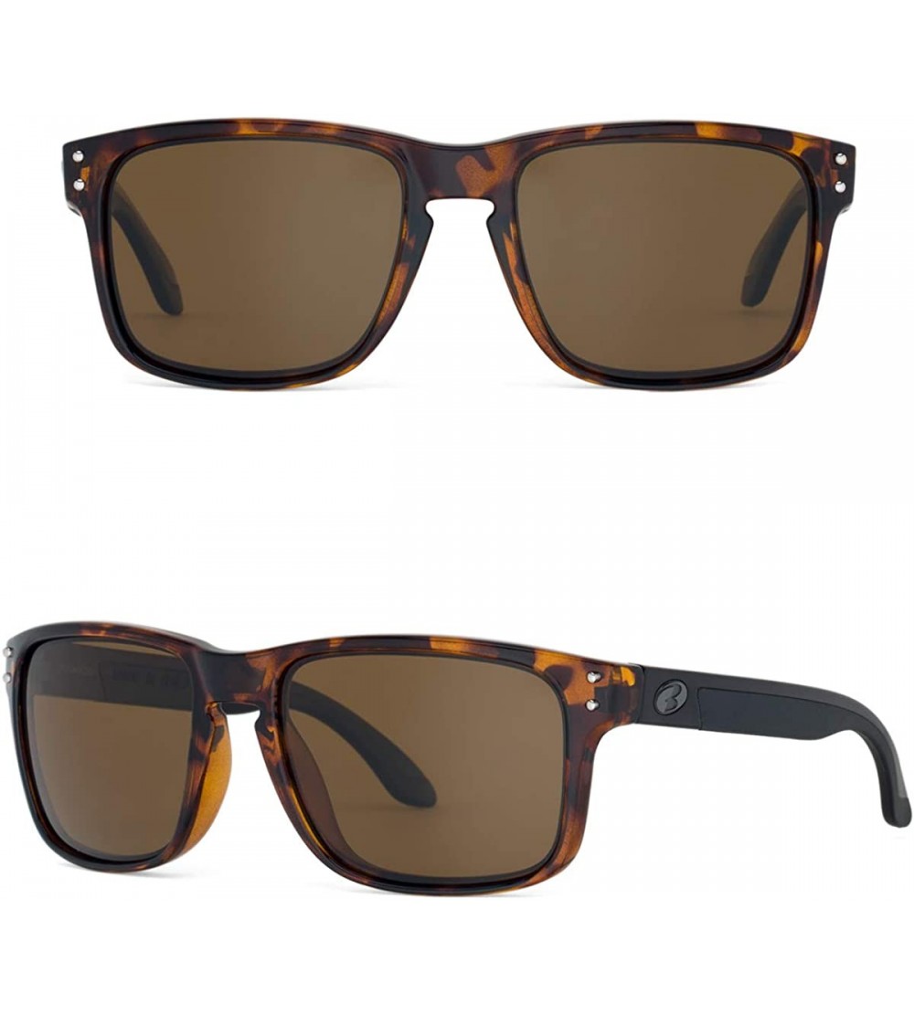 Oversized Italy made classic sunglasses corning real glass lens w. polarized option - C5184Q4H9D4 $89.53