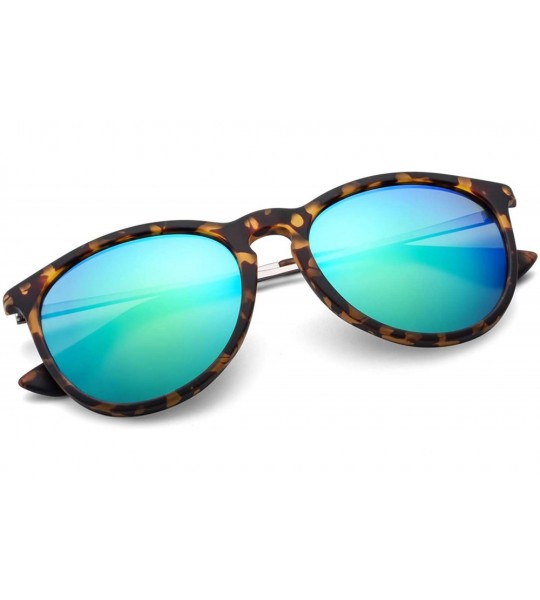 Square Vintage Fashion Sunglasses Unisex Polarized UV400 Lens MS51921 - CI195TXROSR $28.72