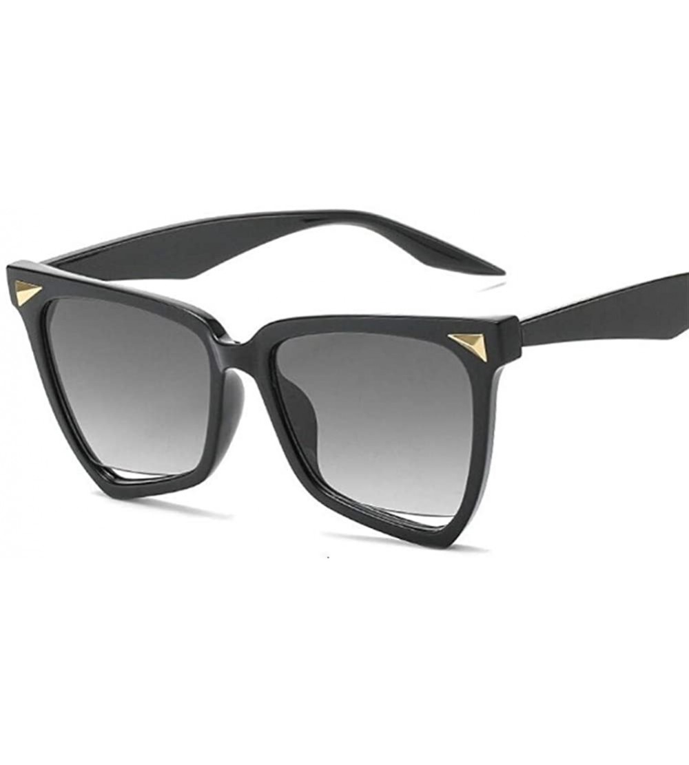 Cat Eye Cat Eye Leopard Sunglasses Women Vintage Sun Glasses Uv400 - Gray - C419994CL9M $20.41