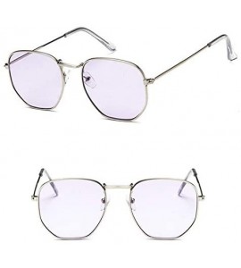 Square Vintage Sunglasses Classic Eyewear - Blue - CI198ODK0SD $48.18