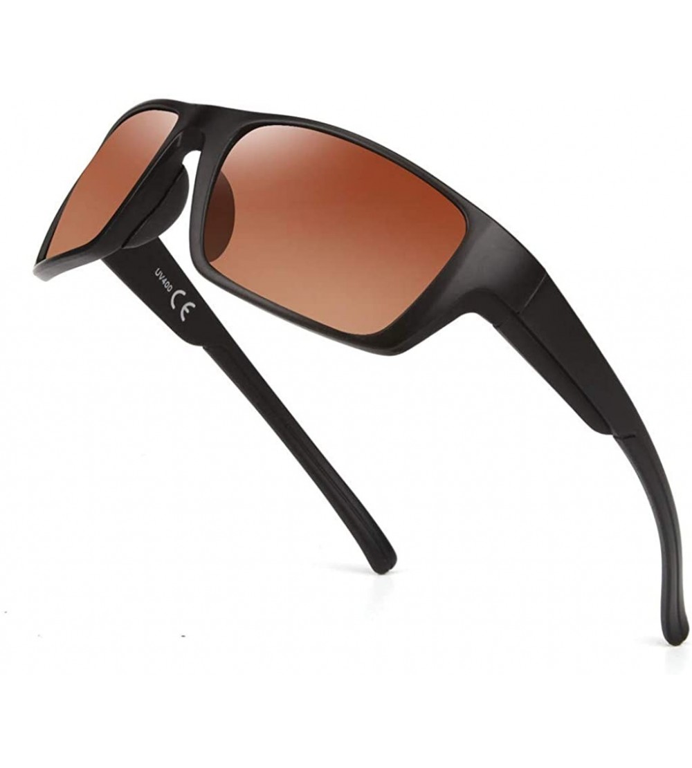 Aviator Outdoor Sports Glasses Riding Sunglasses Fashion Men and Women Sports Sunglasses - CO18Z368GU8 $19.39