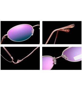 Rimless Folding Reading Glasses Ladies Fashion Metal 1.0 to 4.0 - Pink Fold - CQ18E7O79XK $41.63