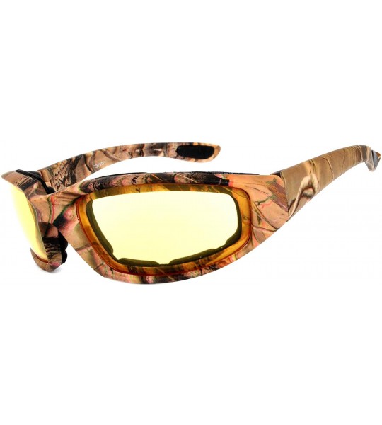 Goggle 12 Pieces Per Case Wholesale Lot Motorcycle CAMO Padded Foam Sport Glasses - 12-moto-camo3-hd - CG18CWZI65M $80.49