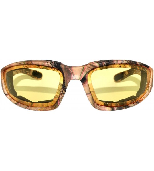 Goggle 12 Pieces Per Case Wholesale Lot Motorcycle CAMO Padded Foam Sport Glasses - 12-moto-camo3-hd - CG18CWZI65M $80.49