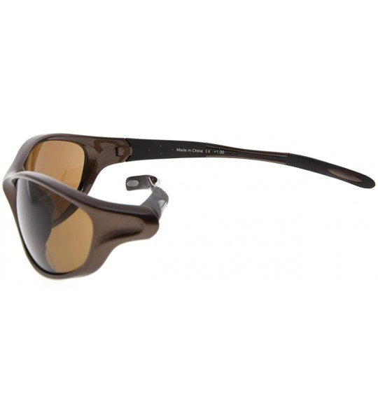 Sport Bifocal Sports Hiking Running Fishing Reading Sunglasses For Men And Women - Pearly Brown - CH1809W048M $18.57