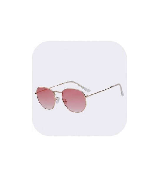 Square 2018 Vintage Brand Designer Square Sunglasses Women Men Designe Retro Driving Mirror Sun Glasses Female Male - CF197Y6...