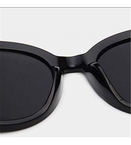 Round Retro Round Sunglasses Ladies Shopping Glasses Big Frame Street Shot Glasses Ladies Sunglasses (Color Silver) - CN198N3...