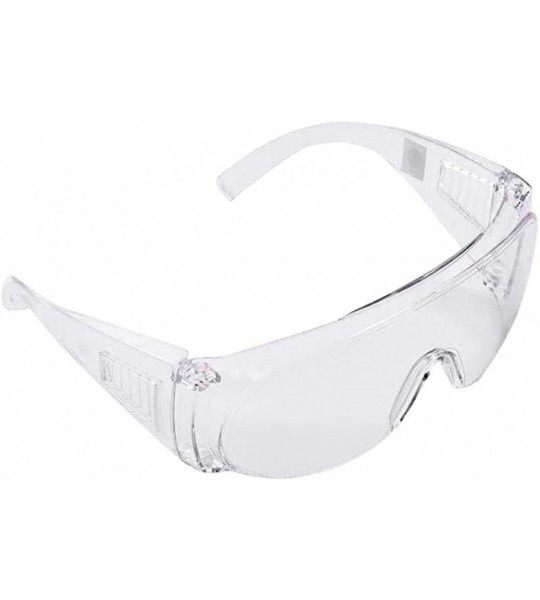 Goggle Glasses Multifunctional Transparent Glasses Dustproof Windproof and Wentilated Sides - Transparent - C0196MCTZDQ $16.58