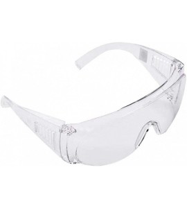 Goggle Glasses Multifunctional Transparent Glasses Dustproof Windproof and Wentilated Sides - Transparent - C0196MCTZDQ $16.58