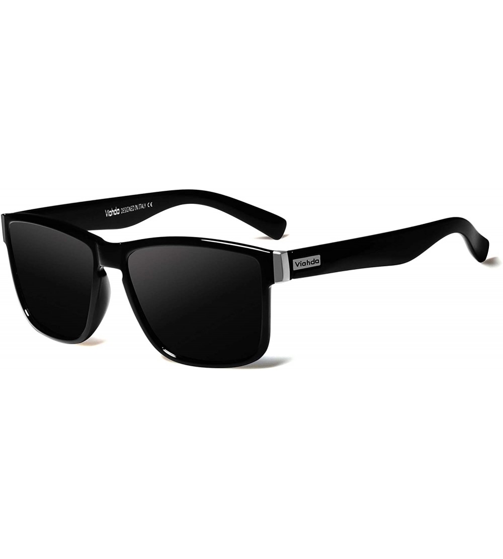 Square Polarized Sunglasses Men Driving Shades Male Sun Glasses For Men Spuare Mirror Summer UV400 - C218ZT75IHL $23.94