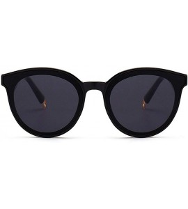 Semi-rimless Polarized Driving Unisex Classic Men Vintage Retro UV400 Sunglasses for Women - Black - C618S2RAI65 $17.46