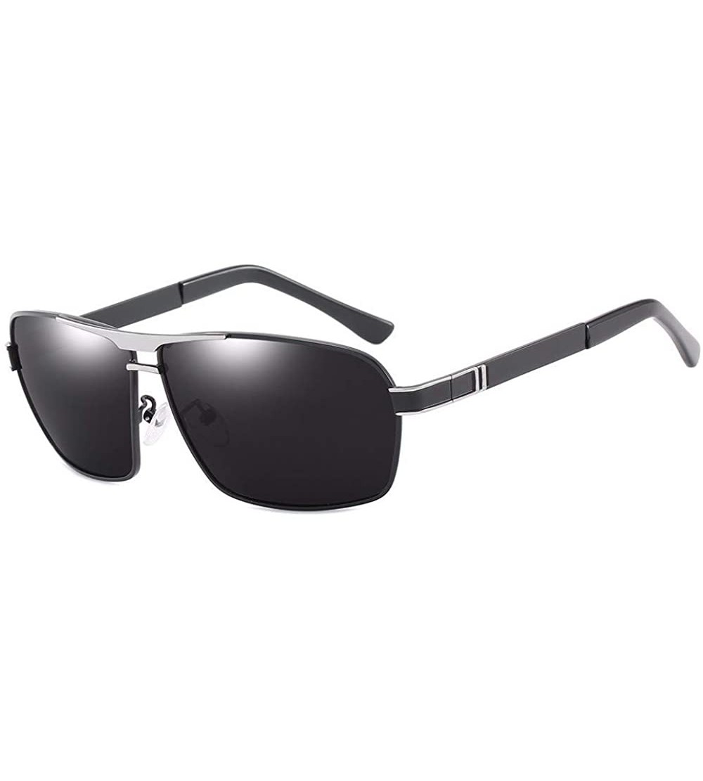 Aviator Sunglasses Driving Glasses Men's Box Polarizer - C - CP18QR76URD $62.78