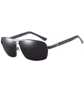 Aviator Sunglasses Driving Glasses Men's Box Polarizer - C - CP18QR76URD $62.78