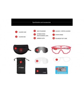 Sport Photochromic Polarized Cycling Sunglasses - 1 - CJ18AWAMWOS $60.43