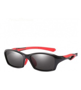 Aviator 2019 Polarized Outdoor Sport Sun Glasses Men Outdoor Sports 18020 RED BLACK - 18020 Blue Blue - CI18Y3NRXI5 $24.61