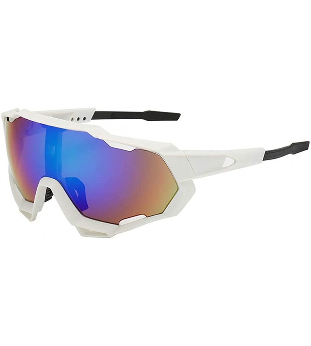 Oversized Polarised Sports anti glare Sunglasses for Man Outdoors Sports Fishing Ski Cycling Golf Running Driving Camping - C...