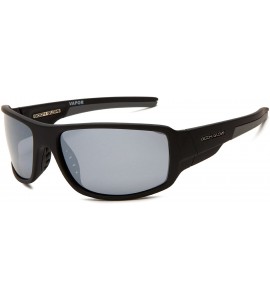 Sport Vapor 11 - Matte Black Rubberized Frame/Smoke With Silver Mirror Flash Lens - CG114ZN4XSP $52.79