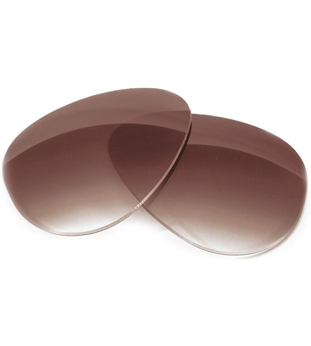Aviator Polarized Replacement Lenses for Ray-Ban RB3025 Aviator Large (55mm) - Brown Gradient Polarized - CB12JQP5MW7 $56.18
