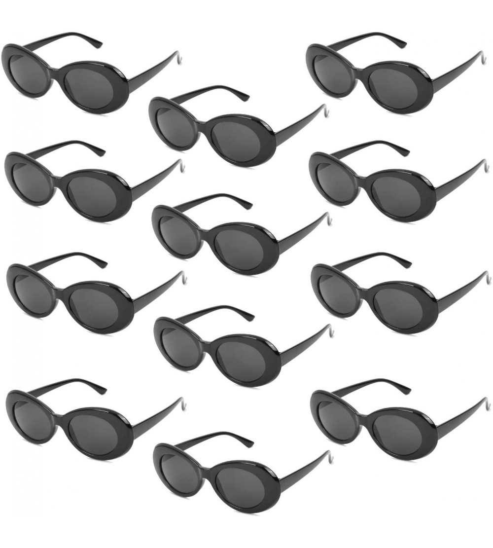 Goggle Goggles Wholesale Colors Sunglasses Multiple - Oval Black - C818S2QROWS $35.03