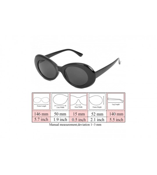 Goggle Goggles Wholesale Colors Sunglasses Multiple - Oval Black - C818S2QROWS $35.03