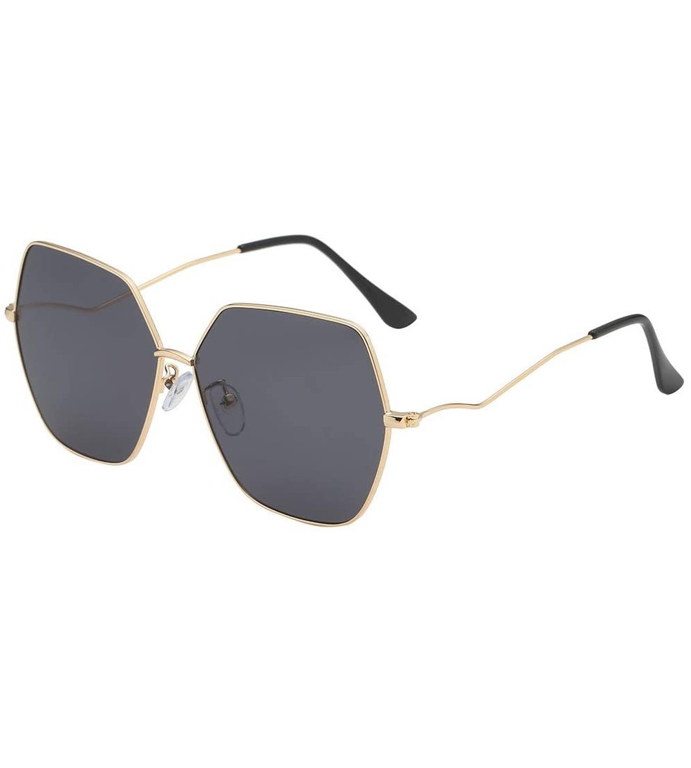 Square Sunglasses Polarized Protection - E - C7194XMQ74X $17.78