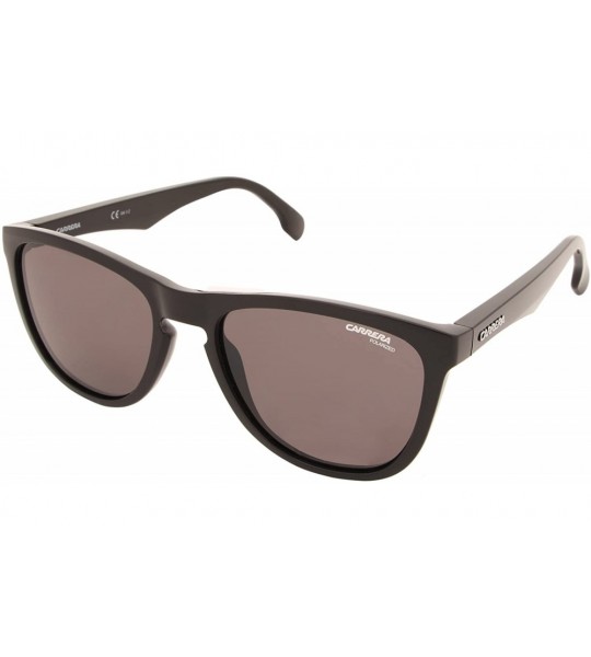 Sport Ca5042/S Rectangular Sunglasses - Black/Grey Polarized - CJ18328YGD7 $97.83