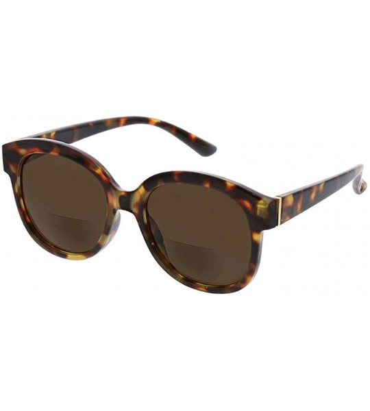 Square Women's Catalina Square Hideaway Bifocal Sunglasses - Tortoise - 52 mm 2.5 - CX18OI9QRKY $44.30