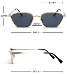Wrap Metal Full Glasses Frame- Polarized Sunglasses Mirrored Lens Fashion Goggle Eyewear For Women Men Unisex Adults - CZ196H...