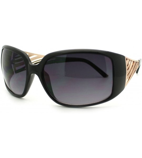 Rectangular Rectangular Thick Plastic Womens Designer Fashion Sunglasses - Red - CI11YHV5WWB $20.22