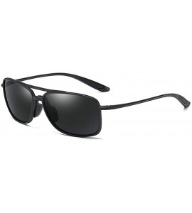 Square fashion custom TR90 myopia polarized sunglasses men driving fishing square frame polarized sunglasses - CG18X665WZR $3...