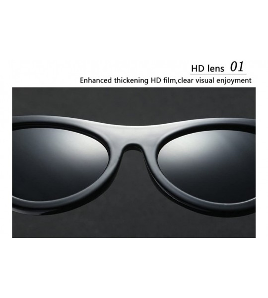 Wayfarer Casual Summer Sunglasses Women Cat Eye Shape UV400 Lenses Eyeglasses - Yellow - CP18G7USSQE $20.43