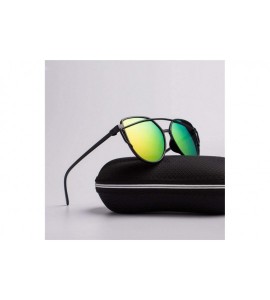 Aviator 2019 New Sunglasses Women Brand Designer Trendy Retro Fashion Sunglasses C3 - C5 - C218YZUDZ7I $17.35