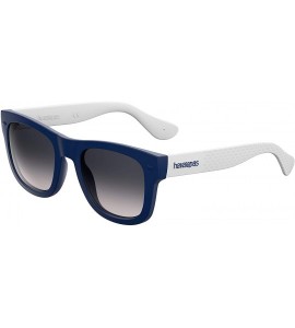 Square Paraty Square Sunglasses - Bluewhite - C417XWDGARR $81.40