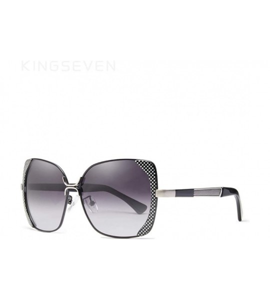 Aviator Luxury Polarized Sunglasses Women Ladies Gradient C03 Brown - C04 Purple - C618YLY3SLG $28.00