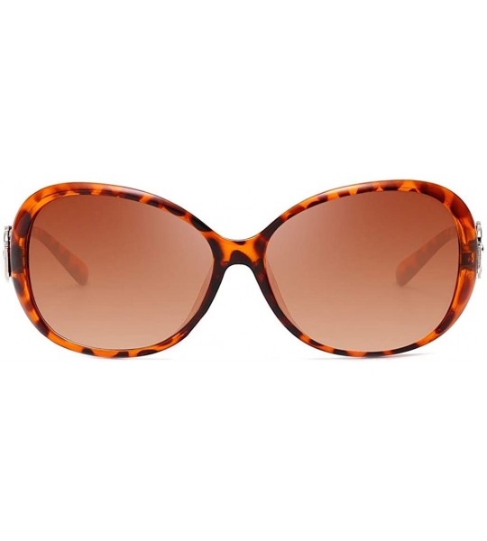Wrap Polarized Sunglasses for Women and Men - UV Protection Ladies Shades Vintage Sun Glasses - B - C7190L23RUQ $19.04