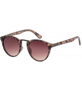 Round Ombre Sunglasses - Brown/Black/Tortoise - CC18DNOWMSO $18.21