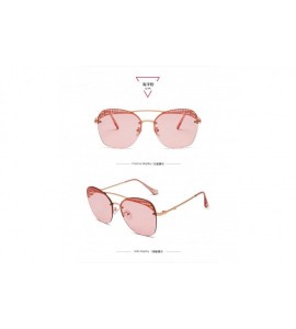Sport Women's vintage round-frame sunglasses-Marine powder - CW197ZCUGWG $36.10