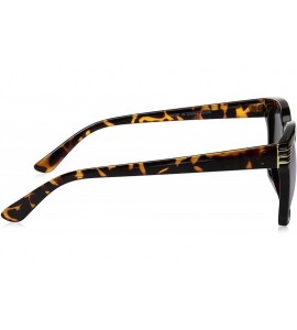 Rectangular Crux Rectangular Sunglasses - Tort/Mirror - CQ17YZ6C2Y7 $25.66