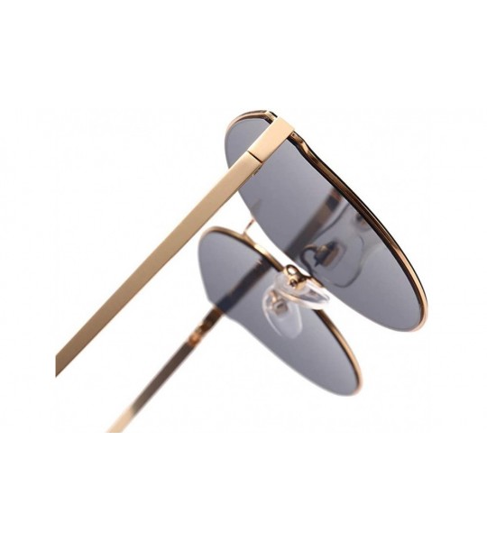Sport Women Men New Retro Fashion Shades Sunglasses Integrated UV Glasses - B - C418SS4DNWK $18.29