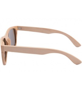 Rectangular Handmade Polarized Wood Sunglasses Skateboard Wooden Sun Glasses UV400 Protection-Z68004 - 7 Layers Nature - C012...