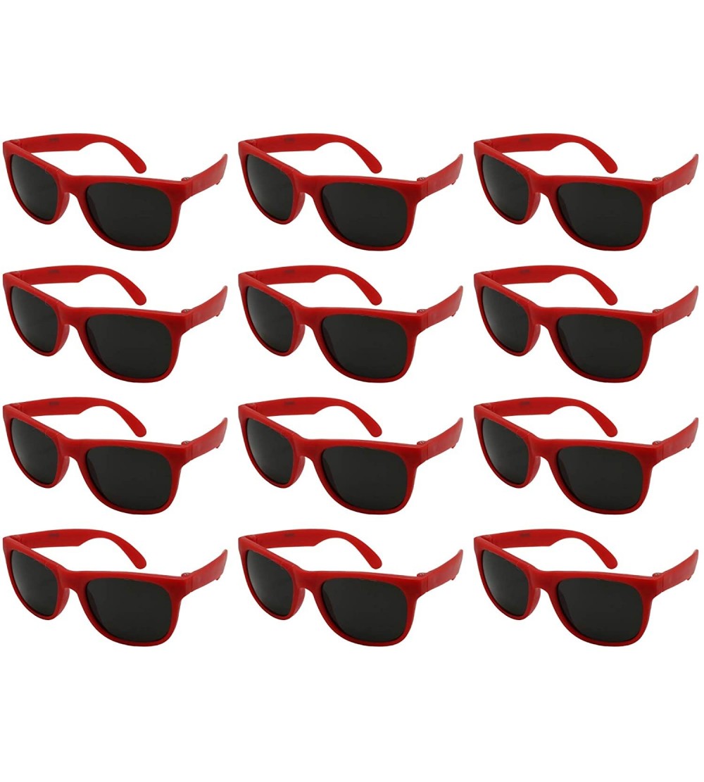 Wayfarer I Wear Sunglasses Favors certified Lead Content - Kid-all Red - C6195LHU9CU $20.41