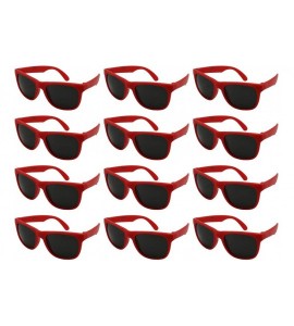Wayfarer I Wear Sunglasses Favors certified Lead Content - Kid-all Red - C6195LHU9CU $20.41
