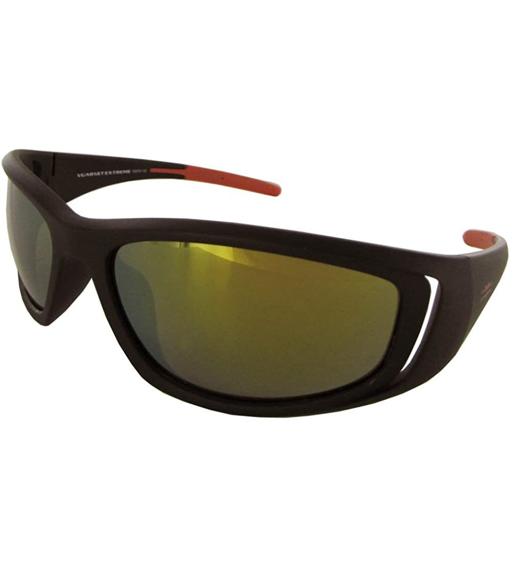 Wrap Unisex VE5001 Athletic Plastic Sunglasses - Matte Brown Ve5001 - C211RLXNAHP $25.86
