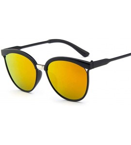 Cat Eye Vintage Cat Eye Sunglasses Women Luxury Sun Glasses Classic Retro Outdoor - C7 - CT18WZSO95Z $47.14
