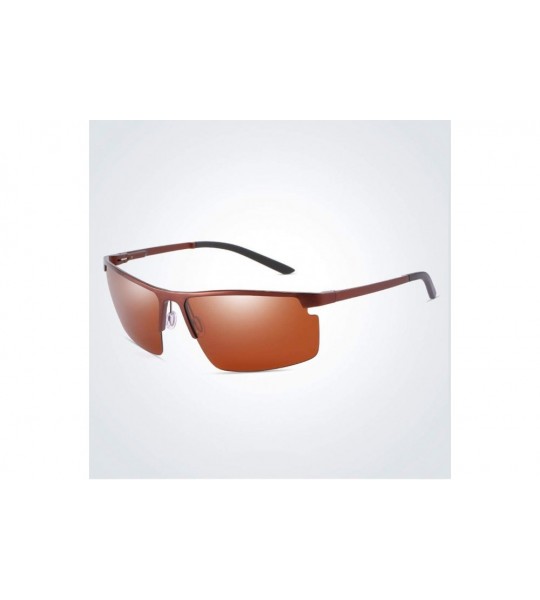 Sport 2020 Polarized Sunglasses Men Sport Fishing Driving Sun Glasses HD Resin Lens UV400 Sunglass-04 - 4 - C81908QH7NH $88.65