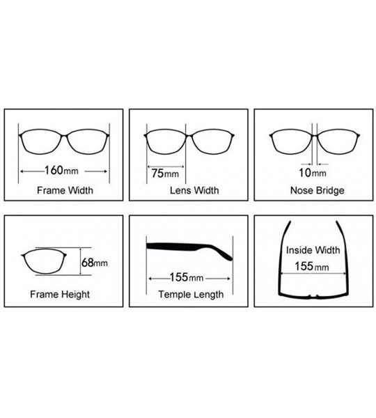 Goggle Fashion Lady Large Frame Brand Designer Luxury Diamond Sunglasses Men goggle UV400 - Multicolor - CE18S25OWOH $29.55