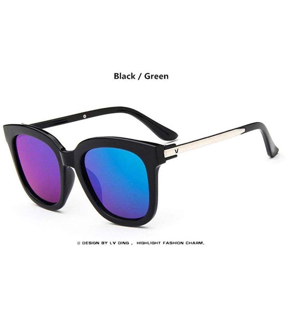 Oversized 2019 New Fashion New Sunglasses Women Brand Designer Big Frame C5 - C6 - C118YZSQLIM $17.97