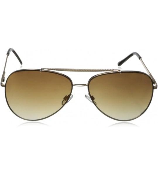 Aviator womens R526 Aviator Sunglasses - Matte Gold - CA11HJIU4YP $49.45