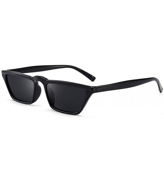 Square Classic Style Sunglasses with Polarized Lenses for Men or Women - Black - CU18C3TR55O $18.97
