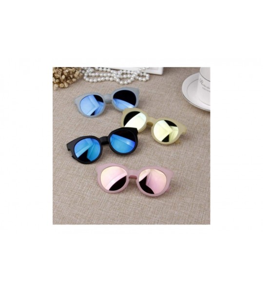 Goggle 2018 New Kids Sunglasses Grils Lovely Baby Children Glasses Sun Boys Gafas De Sol UV400 - Green - CK198AHDXEN $55.29